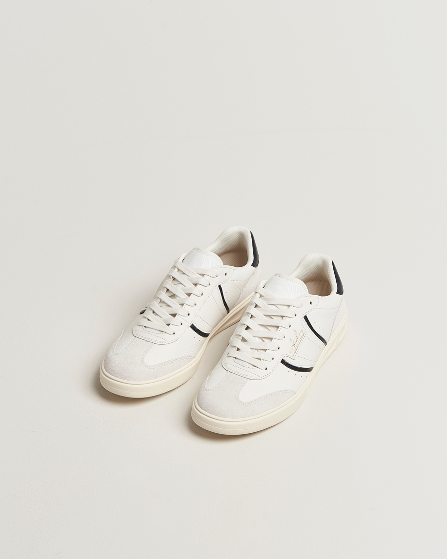 Herren | Sneaker | Fred Perry | B4 Leather/Suede Sneaker Snow White