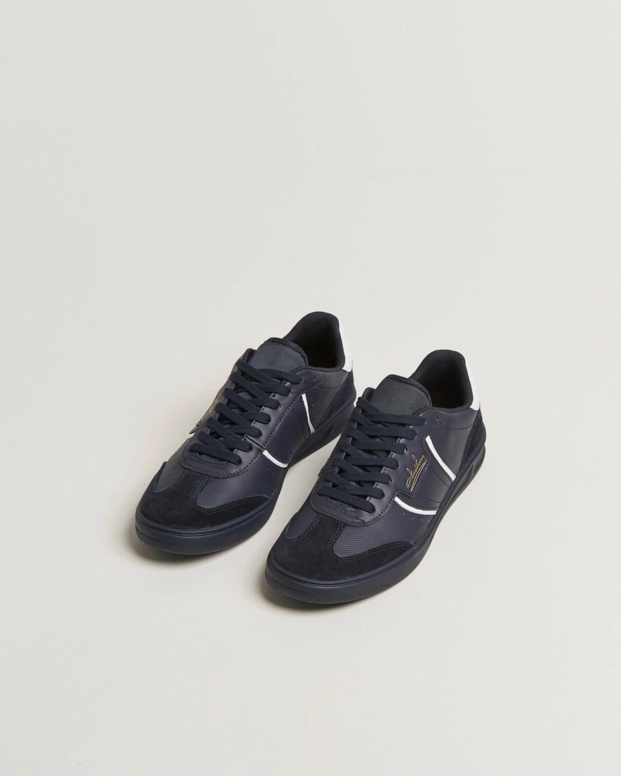 Herren | Sneaker | Fred Perry | B4 Leather/Suede Sneaker Navy