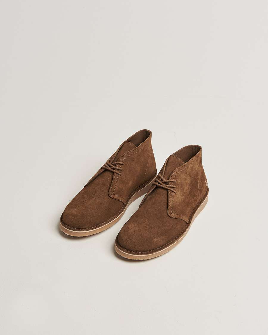Herren | Boots | Fred Perry | Hawley Suede Chukka Boot Marsh Brown