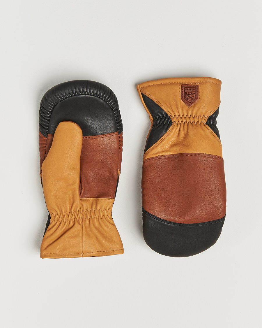 Herren | Handschuhe | Hestra | reMix Mitt Brown/Cork