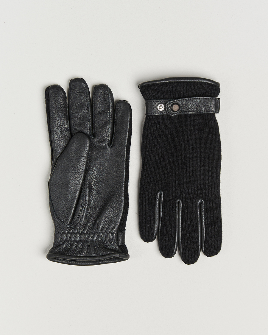 Herren | Handschuhe | Hestra | Christopher Cashmere/Elkskin Glove  Black