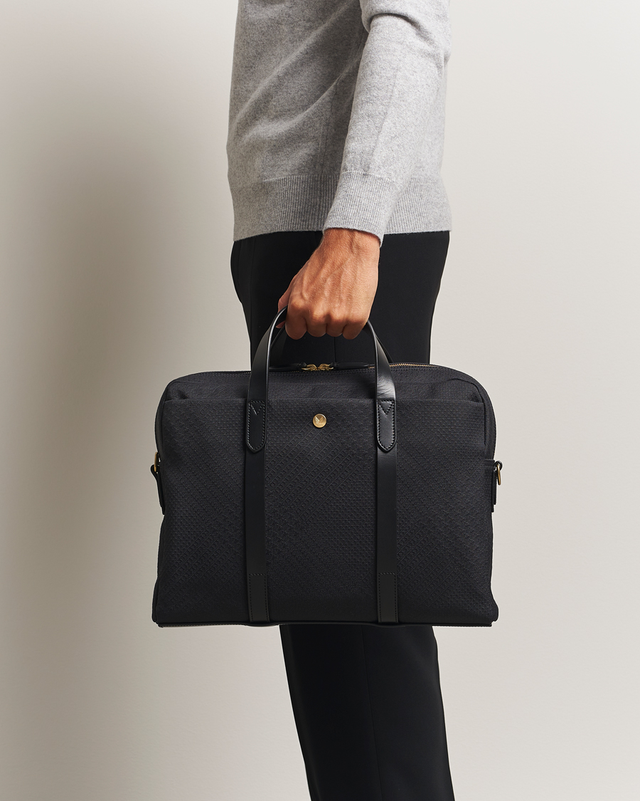 Herren | Taschen | Mismo | M/S Aspire Briefcase Haptic Black/Black