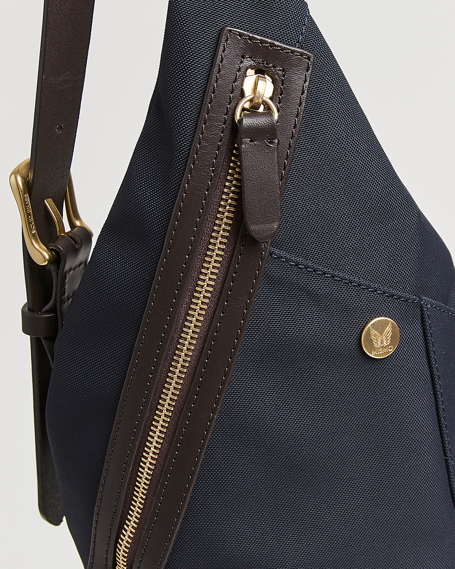 Herren | Taschen | Mismo | M/S Drop Crossbody Bag Navy/Dark Brown