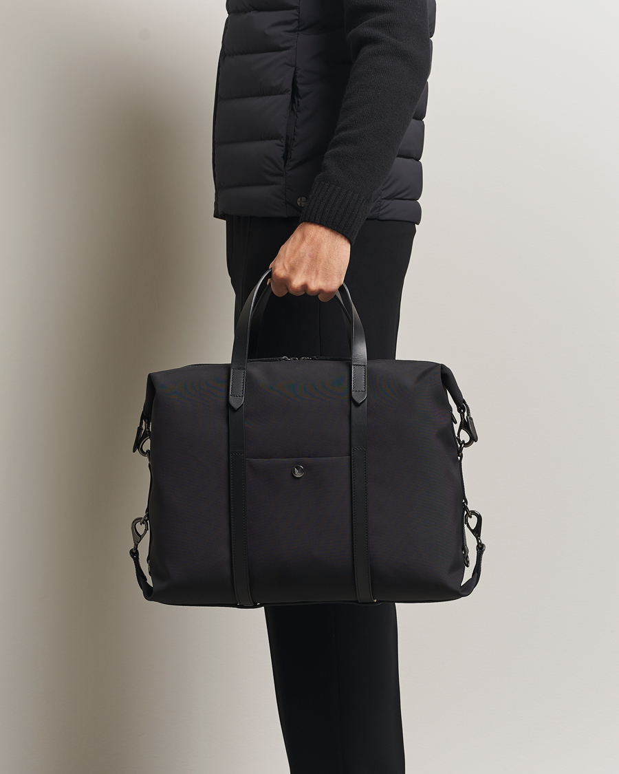 Herren | Taschen | Mismo | M/S Utility Nylon Duffle Bag Eclipse Black/Black