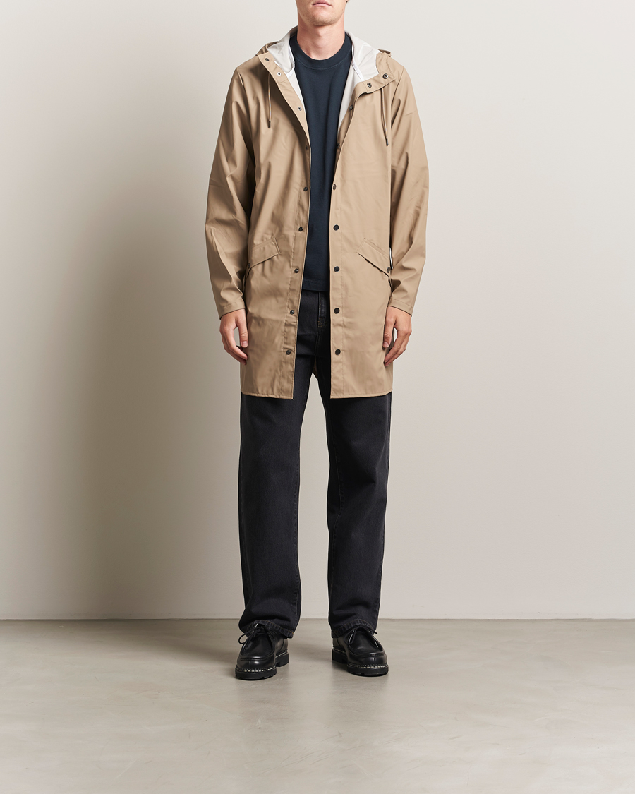 Herren | Jacken | RAINS | Long Jacket Beige