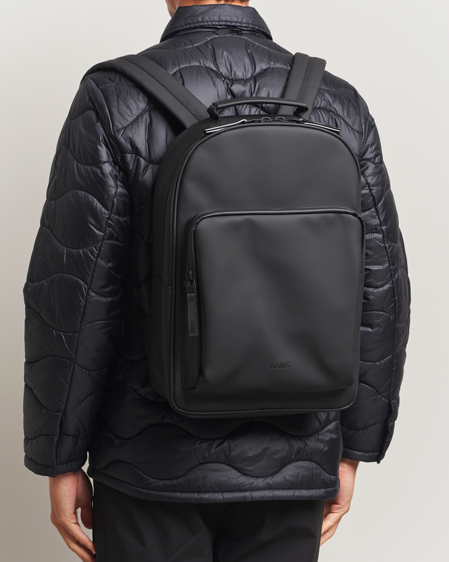 Herren | Taschen | RAINS | Book Daypack Backpack Black