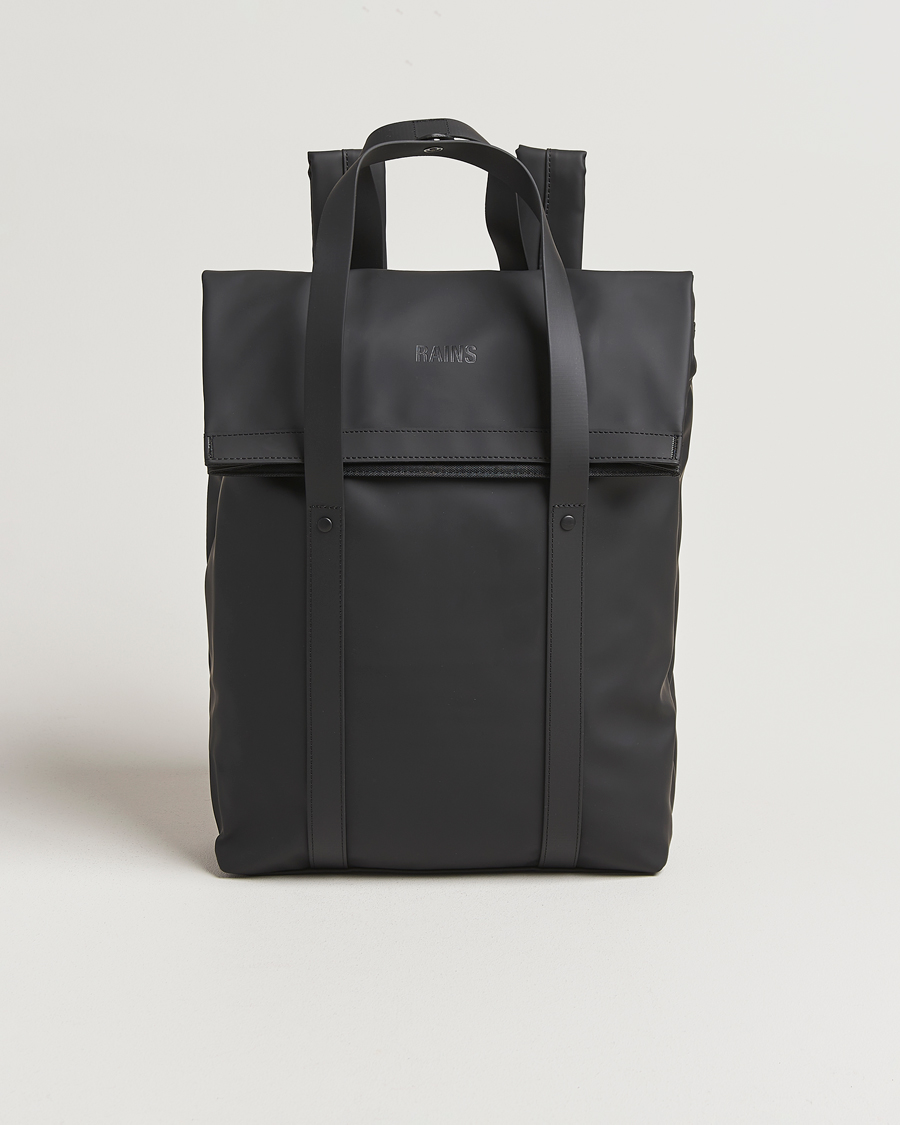 Herren | Taschen | RAINS | 2 Way Tote Backpack Black
