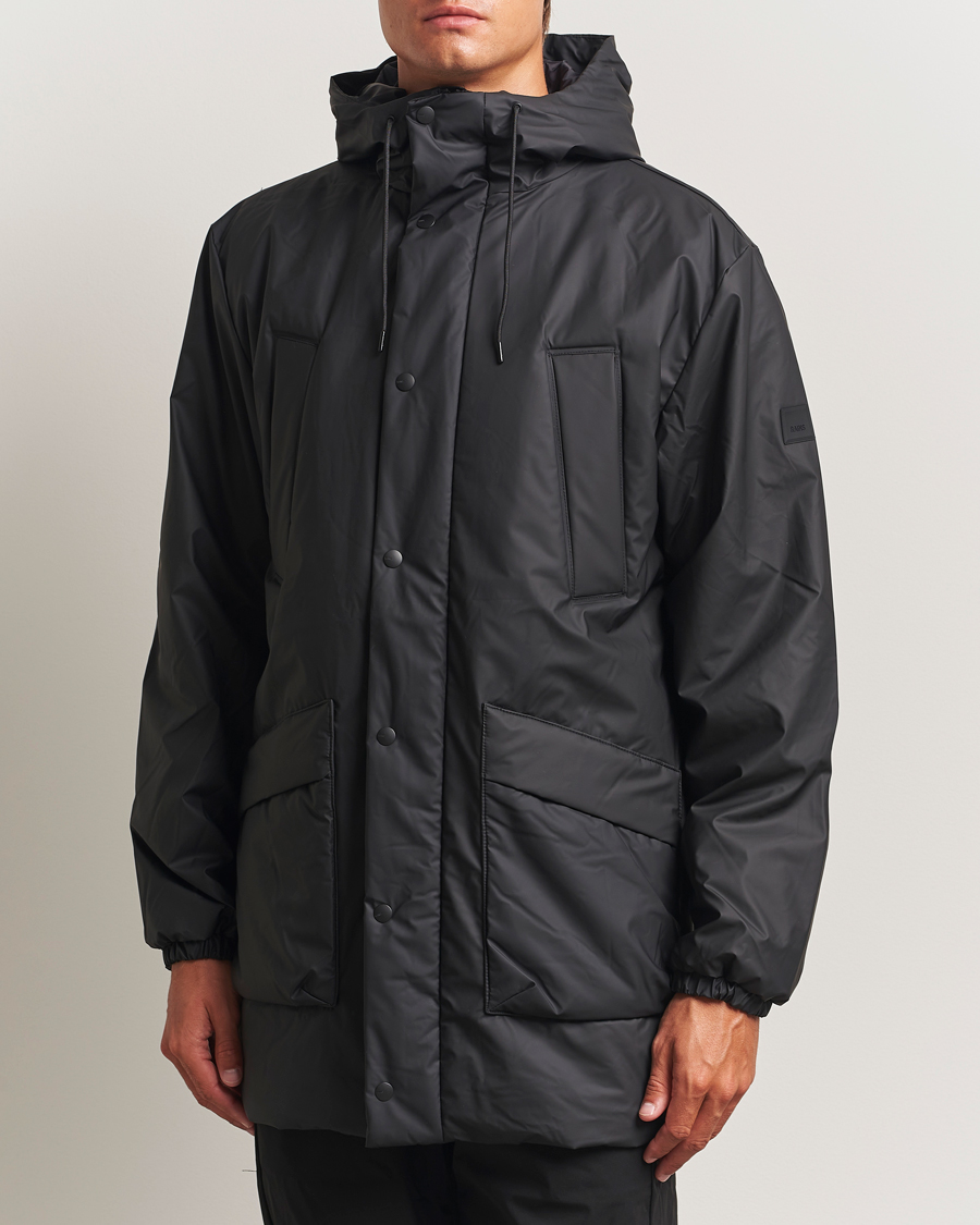 Herren | Jacken | RAINS | Lohja Insulated Cargo Jacket Black
