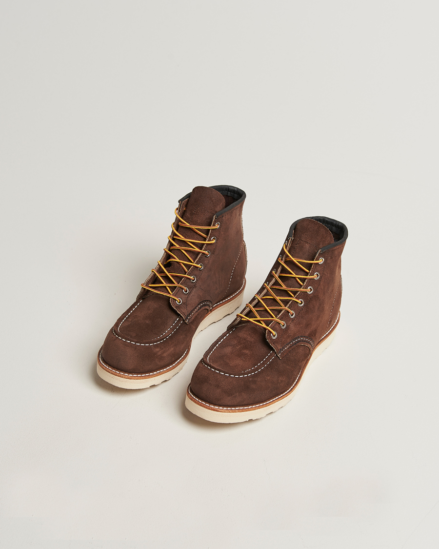 Herren | Boots | Red Wing Shoes | Moc Toe Boot Chocolate Muleskinner