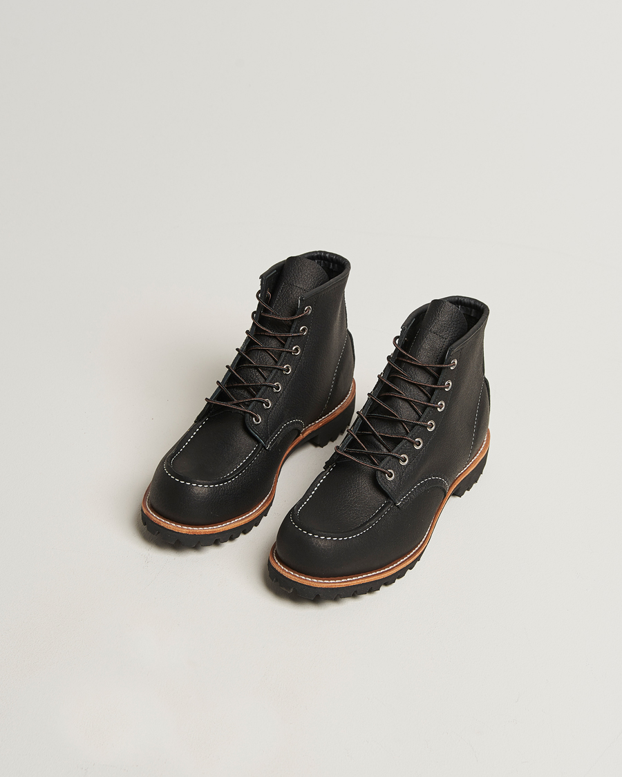 Herren | Boots | Red Wing Shoes | Roughneck Boot Black Oil Slick Leather