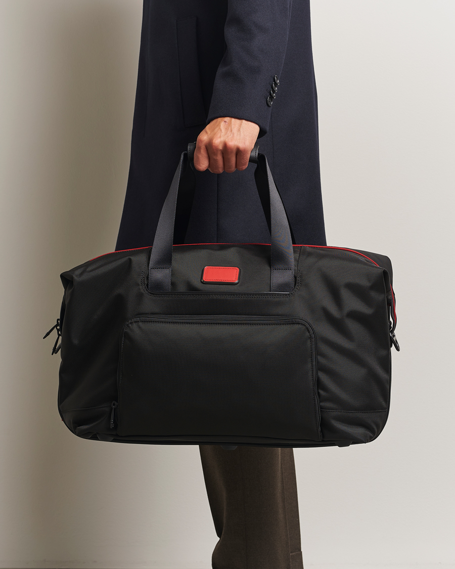 Herren | Taschen | TUMI | Alpha 3 Double Expansion Travel Satchel Black/Red