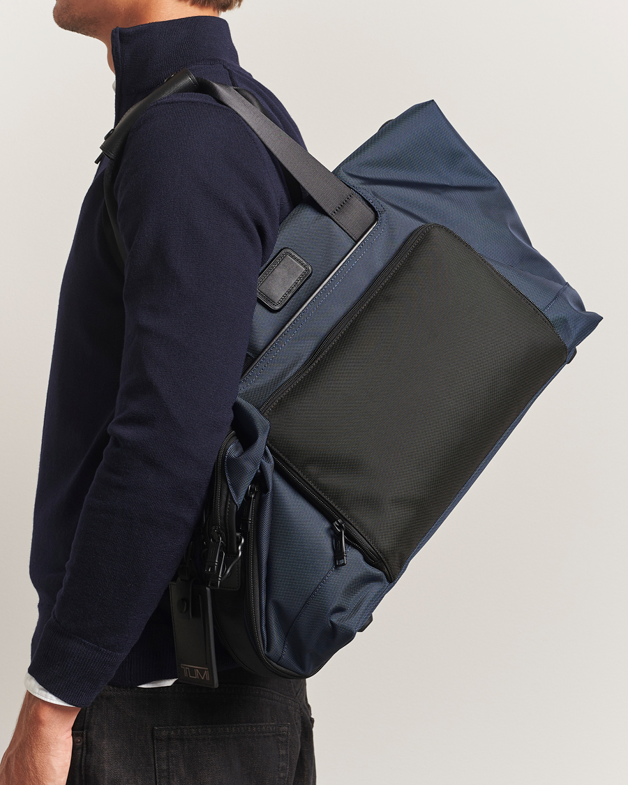 Herren | Taschen | TUMI | Alpha 3 Double Expansion Travel Satchel Navy