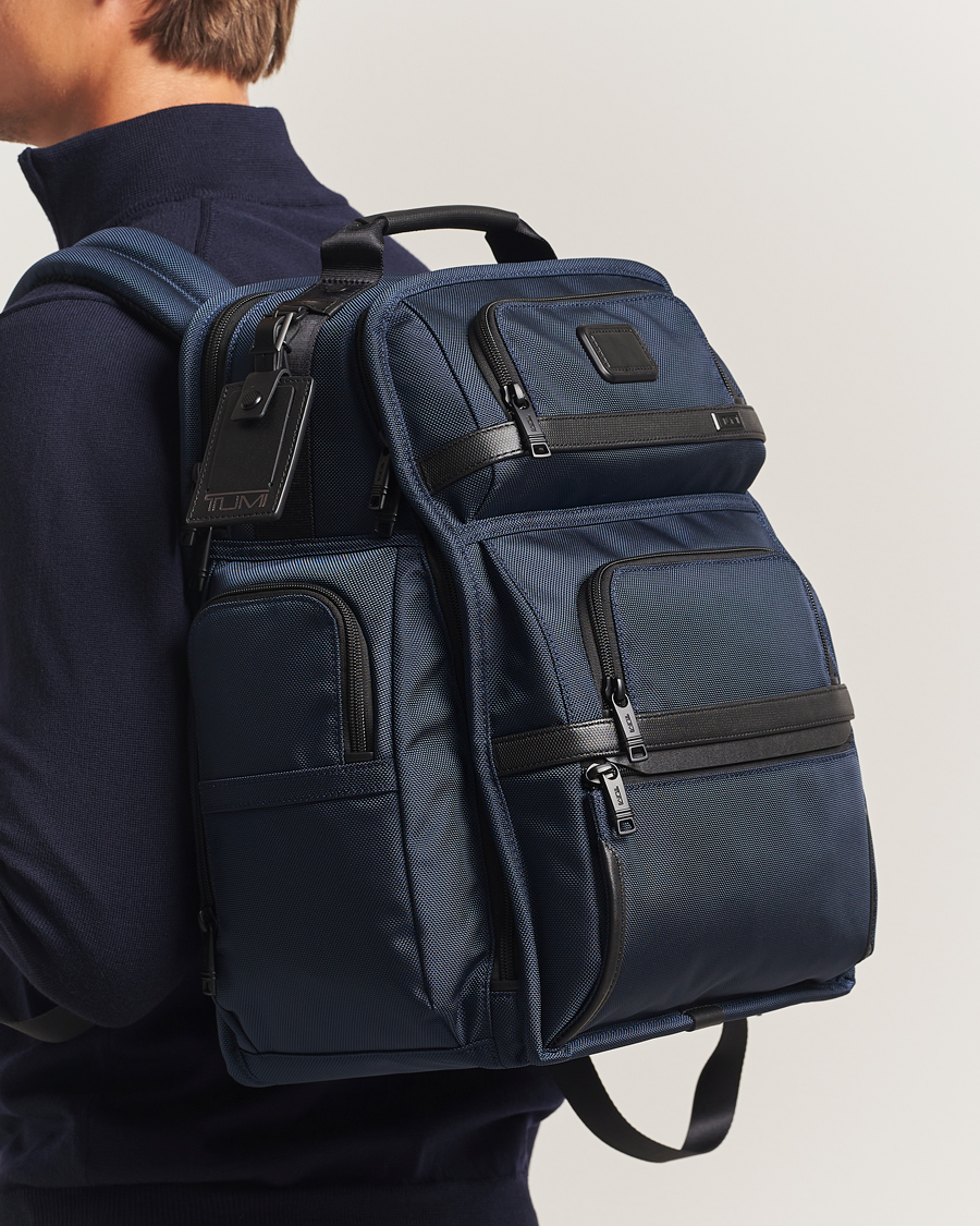 Herren | Taschen | TUMI | Alpha 3 Brief Backpack Navy