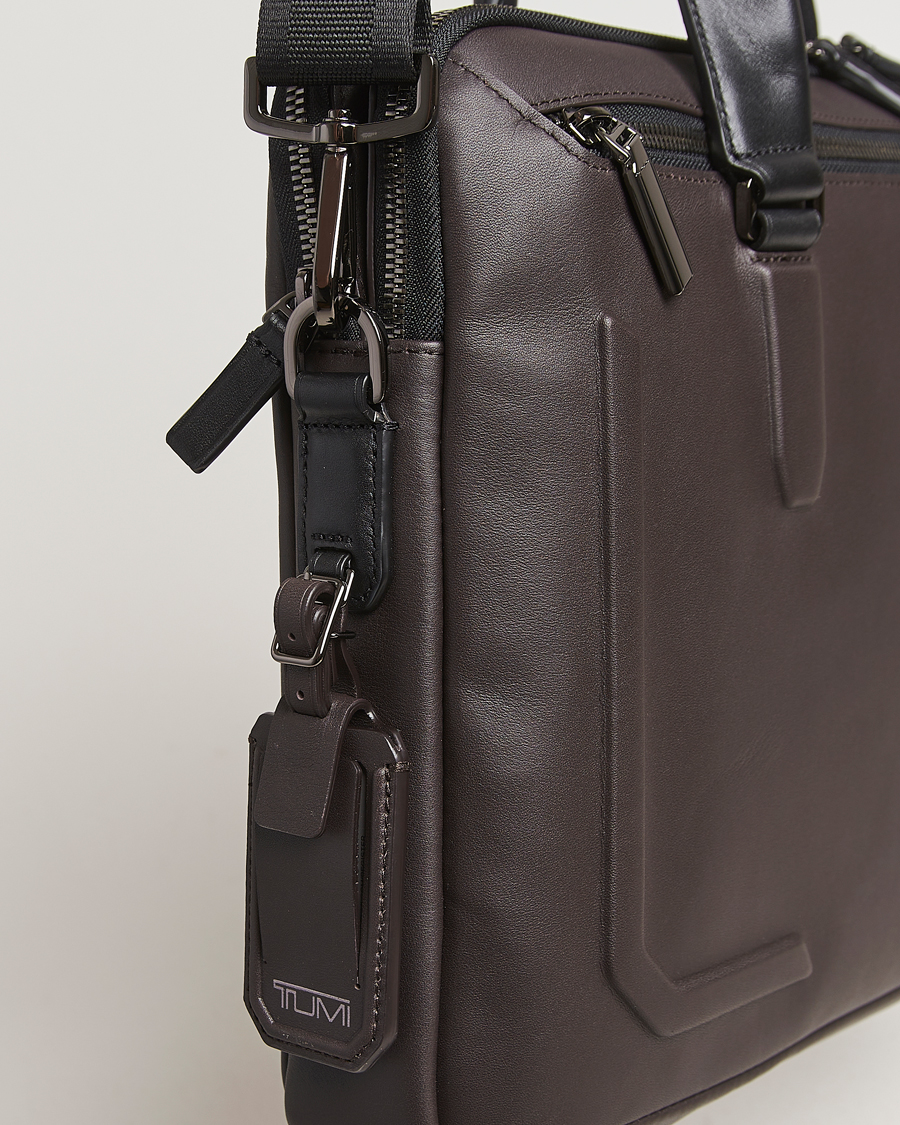 Herren | Taschen | TUMI | Harrison Sycamore Slim Brief Espresso Brown