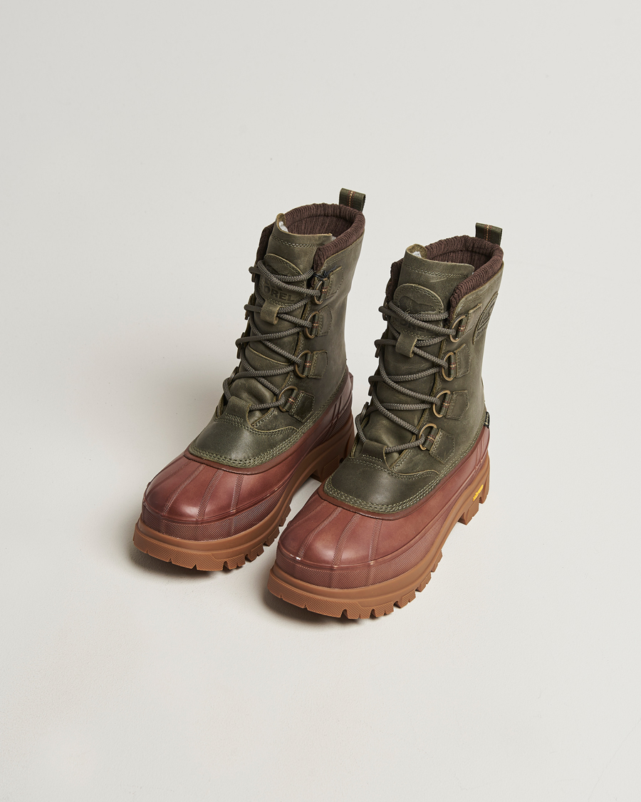 Herren | Boots | Sorel | Barbour Caribou Horizon GTX Boot Olive