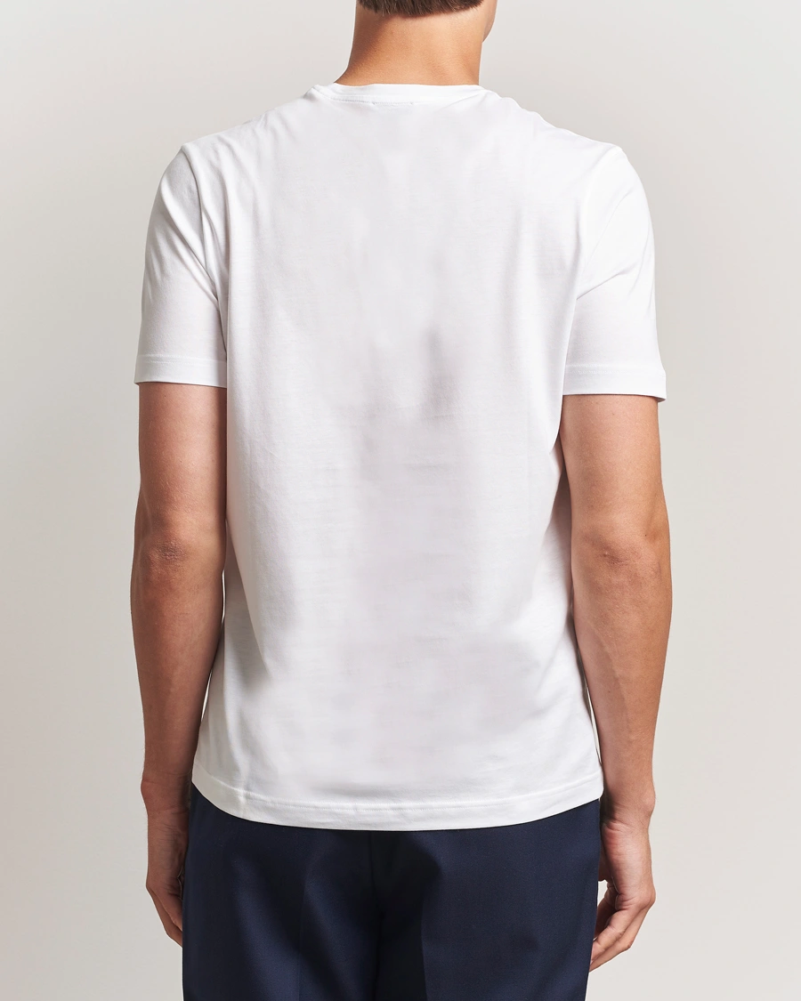 Herren | T-Shirts | Stenströms | Supima Cotton T-Shirt White