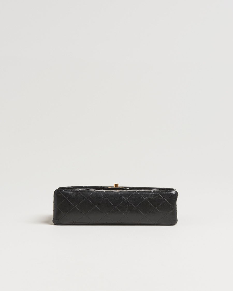 Herren | Gifts for Her | Chanel Pre-Owned | Classic Double Flap Medium Lambskin Black