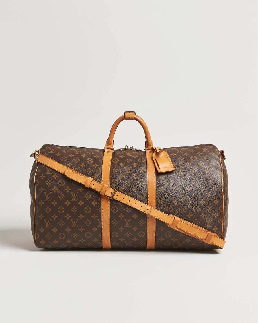 Herren | Pre-Owned & Vintage Bags | Louis Vuitton Pre-Owned | Keepall Bandoulière 55 Monogram