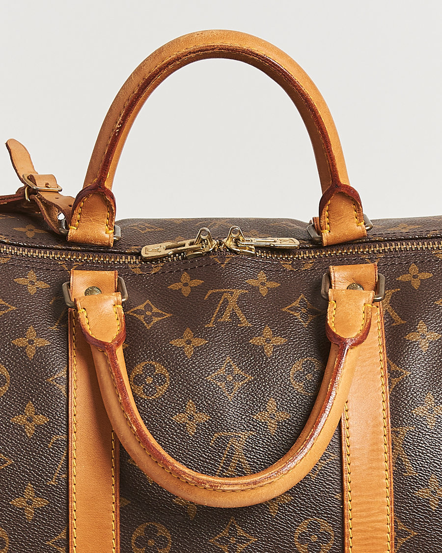 Herren | Pre-Owned & Vintage Bags | Louis Vuitton Pre-Owned | Keepall Bandoulière 55 Monogram