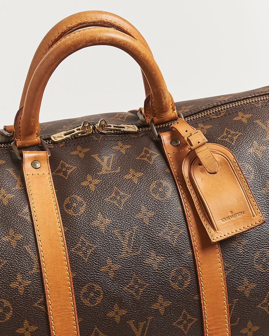Herren | Pre-Owned & Vintage Bags | Louis Vuitton Pre-Owned | Keepall Bandoulière 55 Monogram