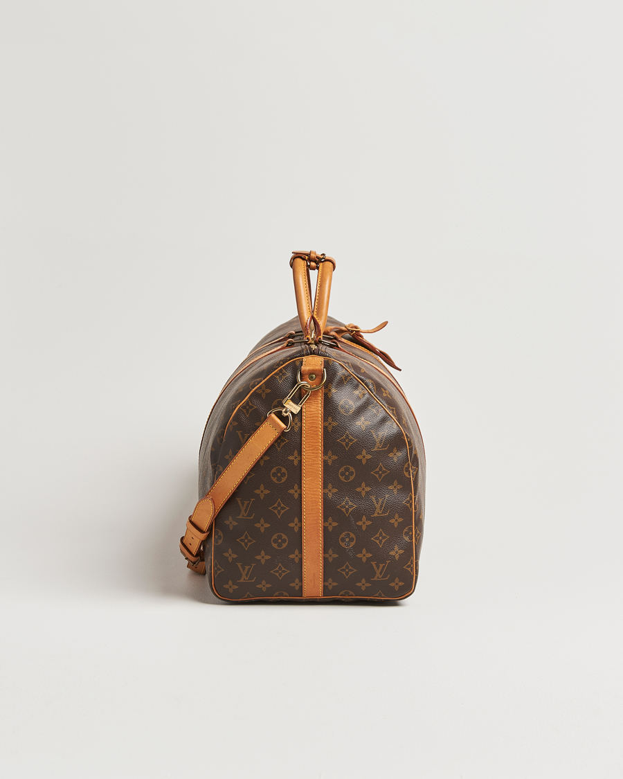 Herren | Pre-Owned & Vintage Bags | Louis Vuitton Pre-Owned | Keepall Bandoulière 55 Monogram