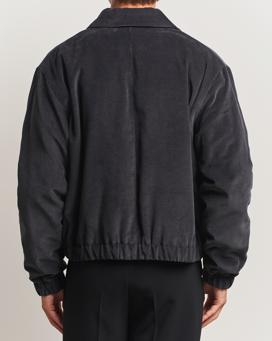 Herren | Jacken | AMI | Light Padded Fine Corduroy Jacket Anthracite