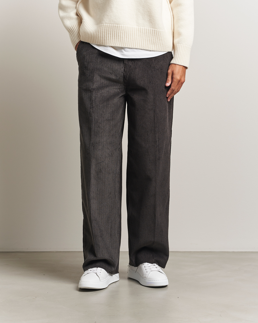 Herren | Hosen | AMI | Corduroy Trousers Anthracite