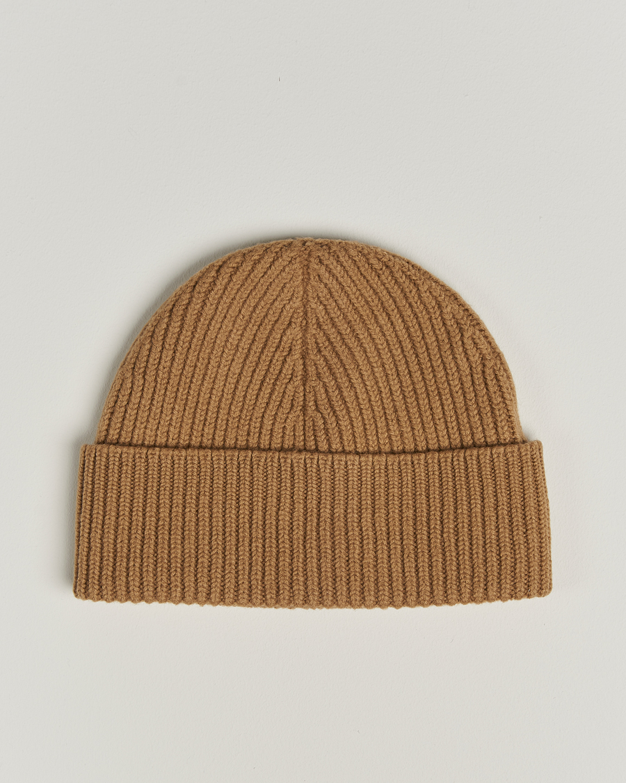 Herren | Mützen | AMI | Heart Logo Beanie Camel