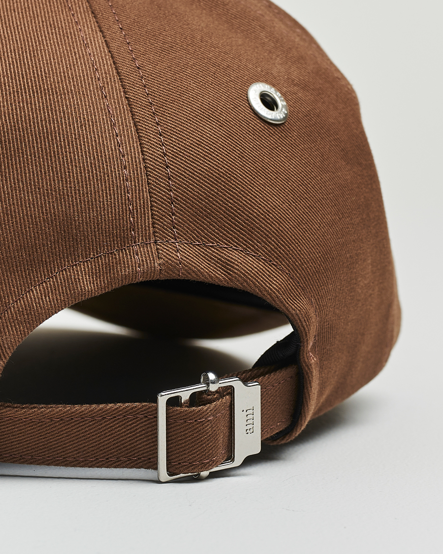 Herren | Hüte & Mützen | AMI | Black Heart Logo Cap Noisette
