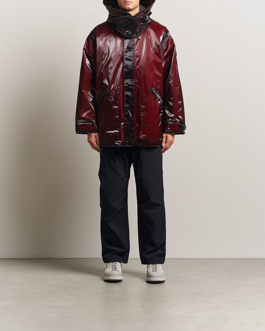 Herren | Jacken | Stone Island | Short Ripstop Detachable Inner Parka Burgundy