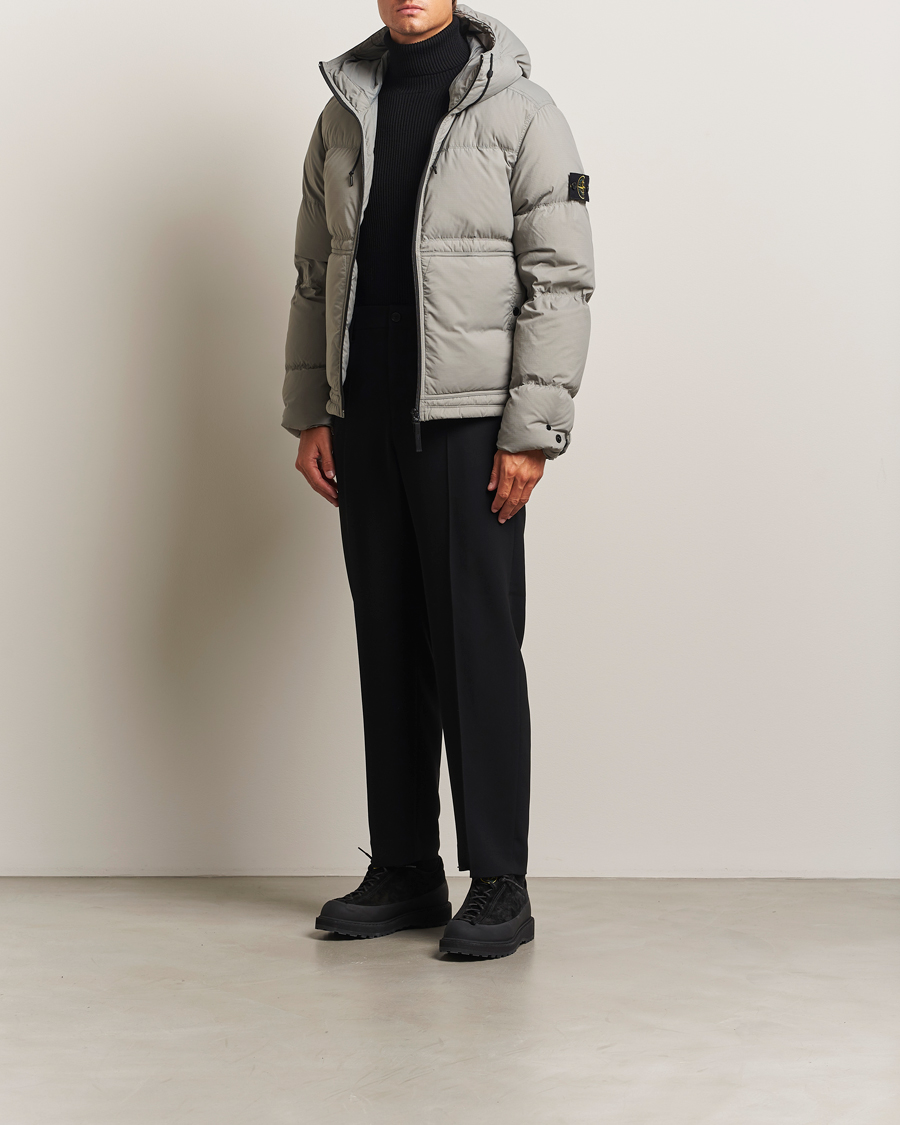 Herren | Jacken | Stone Island | Ripstop Cordura Padded Down Parka Cement