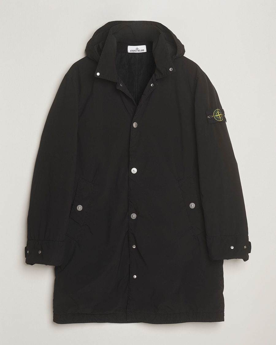 Herren | Jacken | Stone Island | Light Compact Padded Hood Coat Black