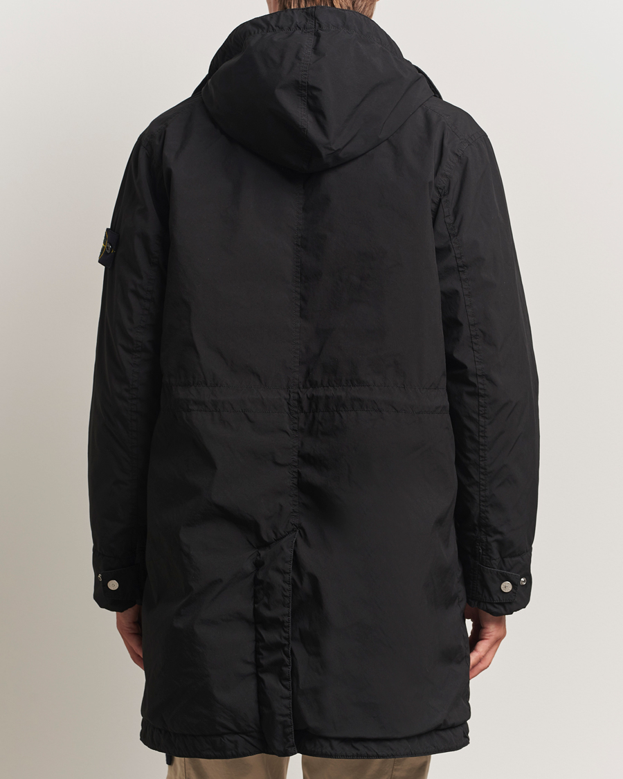 Herren | Jacken | Stone Island | Light Compact Padded Hood Coat Black