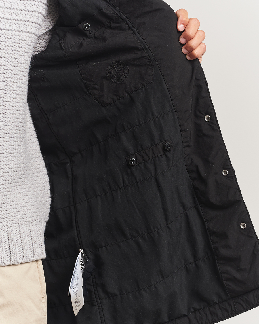 Herren | Jacken | Stone Island | Light Compact Padded Hood Coat Black