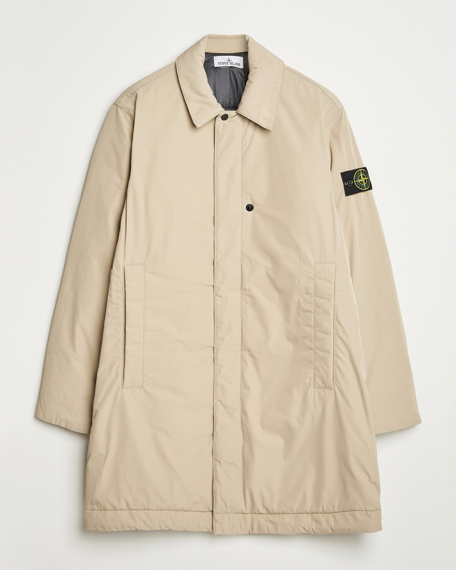 Herren | Jacken | Stone Island | Micro Twill Primaloft Padded Coat Beige