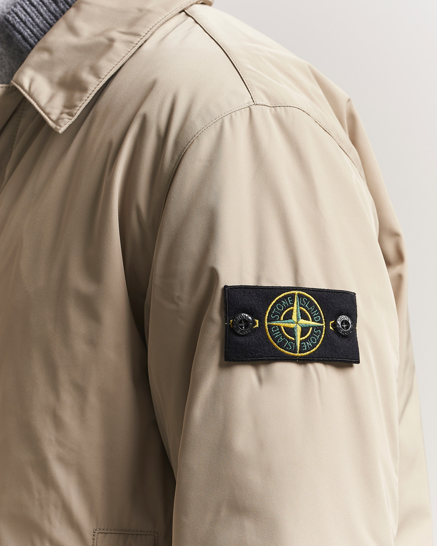 Herren | Jacken | Stone Island | Micro Twill Primaloft Padded Coat Beige