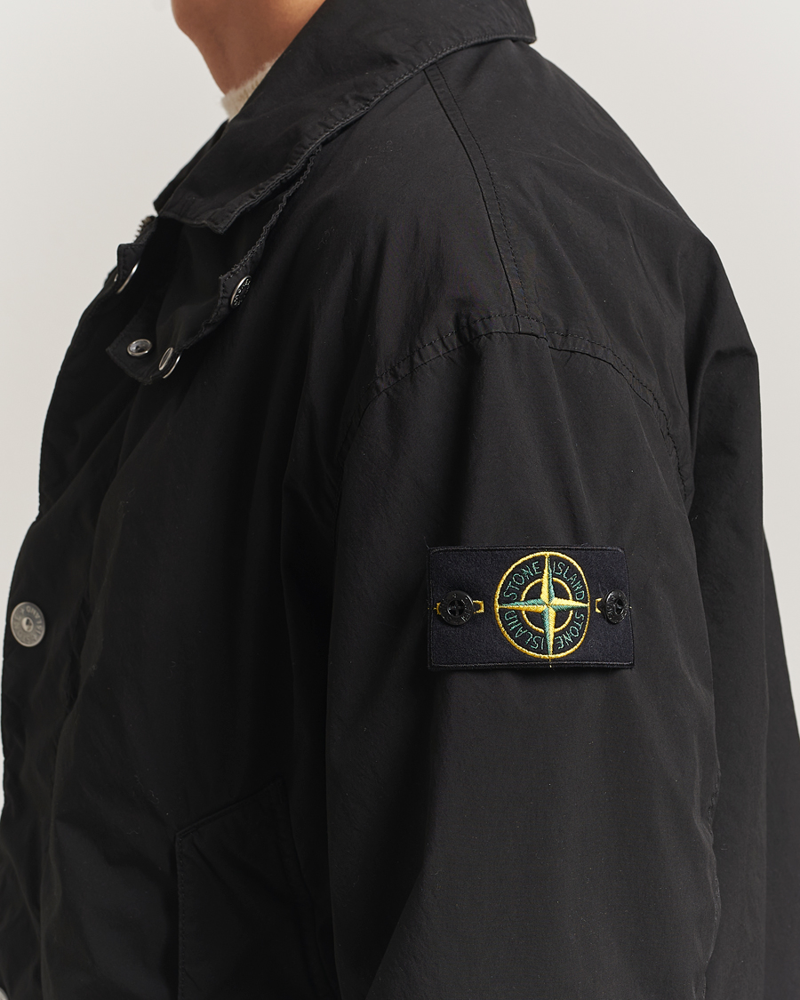 Herren | Jacken | Stone Island | Light Compact Touch Coach Jacket Black