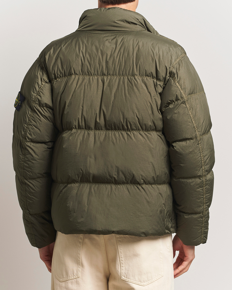 Herren | Jacken | Stone Island | Crinkle Reps Down Jacket Military Green