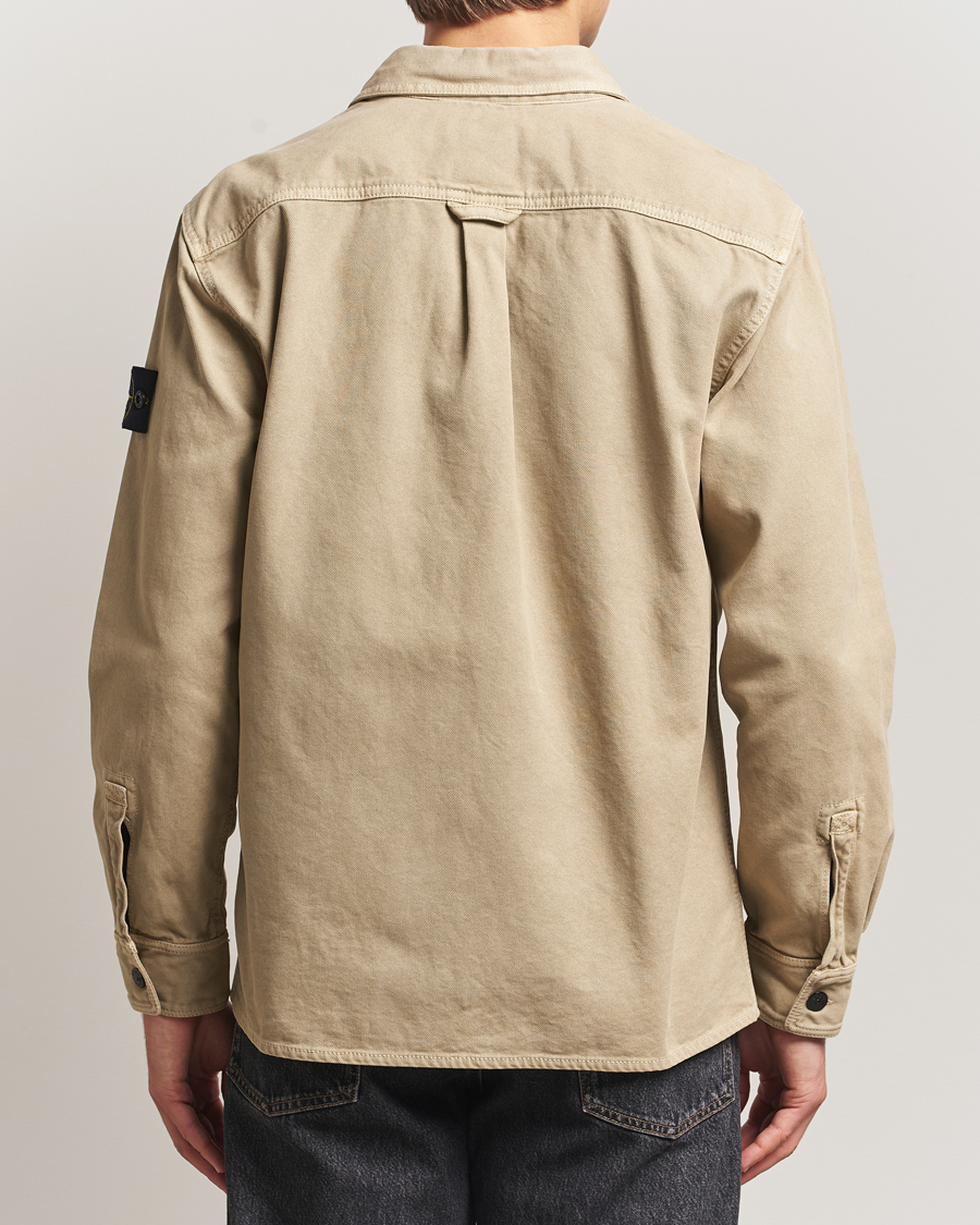 Herren | Hemden | Stone Island | Organic Panama Cotton Overshirt Desert