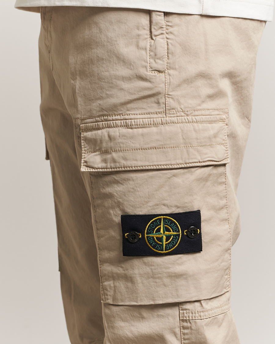 Herren | Hosen | Stone Island | Supima Cotton Stretch Cargo Trousers Desert