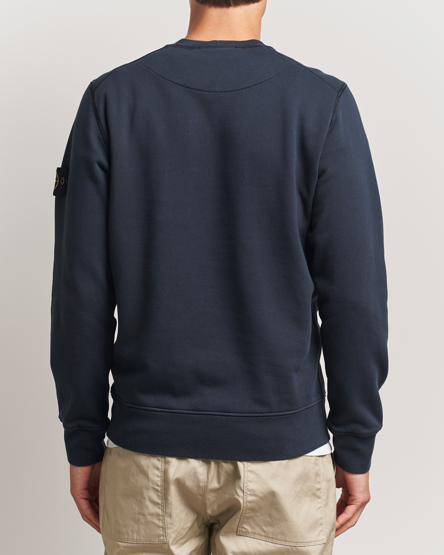 Herren | Pullover | Stone Island | Garment Dyed Fleece Sweatshirt Navy