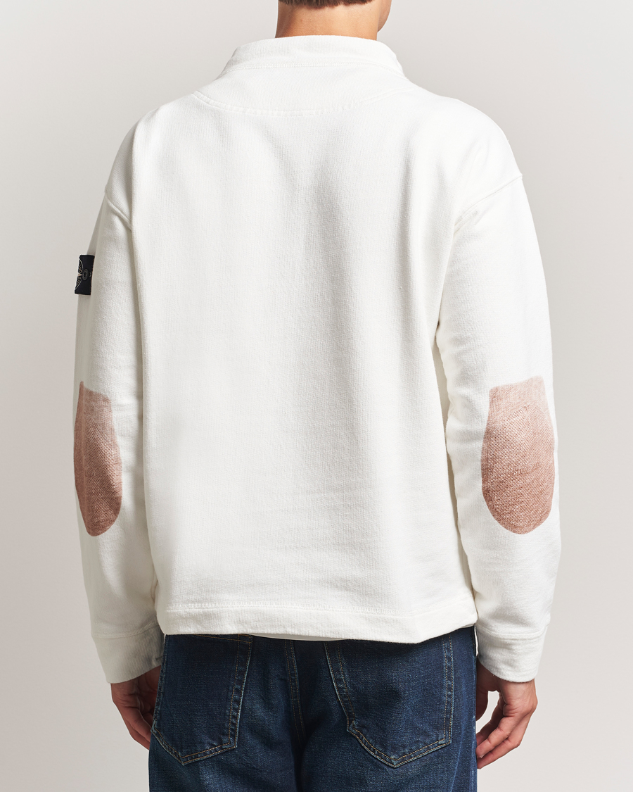 Herren | Pullover | Stone Island | RAW Knitted Cotton Crew Neck Natural