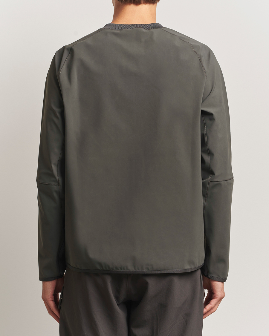 Herren | Pullover | Stone Island | Stellina Technical Jersey Sweatshirt Lead Grey