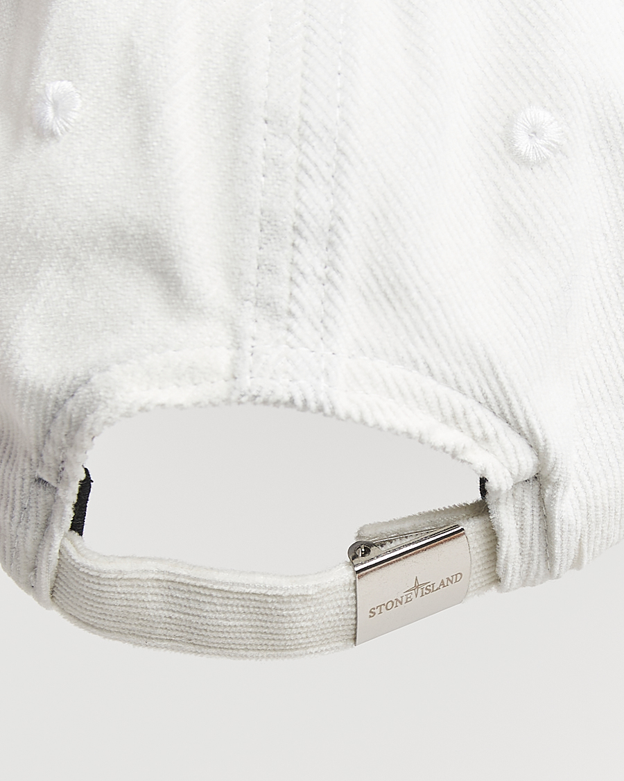 Herren | Hüte & Mützen | Stone Island | Micro Cord Cotton Cap Ivory