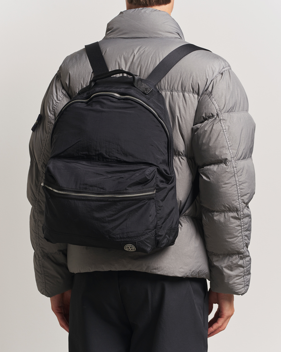 Herren | Taschen | Stone Island | Nylon Metal Backpack Black