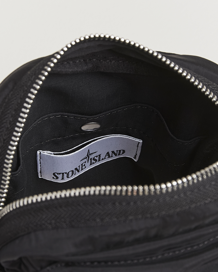 Herren | Taschen | Stone Island | Nylon Metal Shoulder Pouch Black