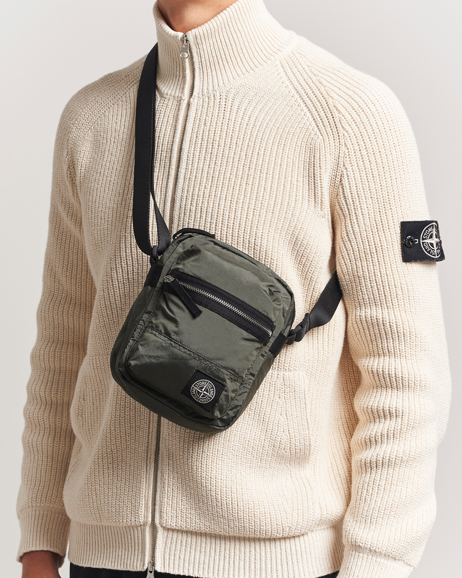 Herren | Taschen | Stone Island | Nylon Metal Shoulder Pouch Musk