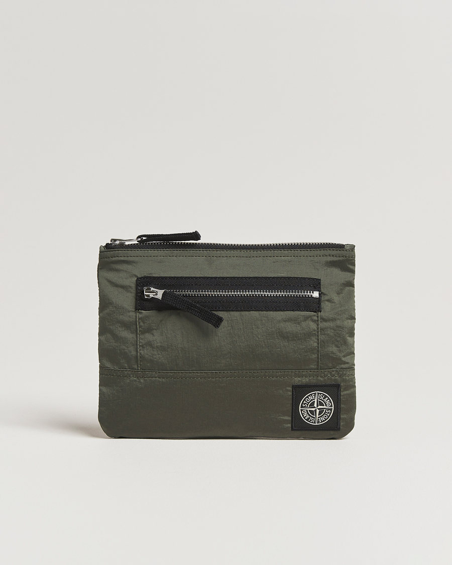 Herren | Geldbörsen | Stone Island | Nylon Metal Zip Wallet Musk