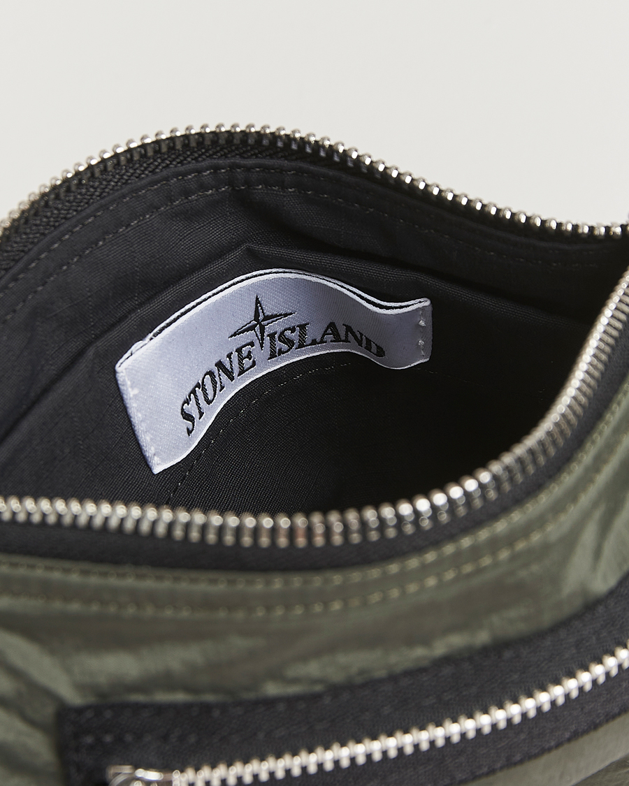Herren | Geldbörsen | Stone Island | Nylon Metal Zip Wallet Musk