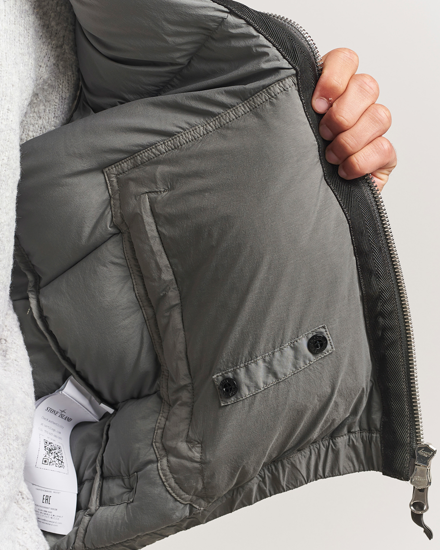 Herren | Westen | Stone Island | Seamless Tunnel Nylon Down Vest Cement